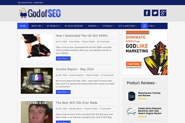 godofseo.co site used Godofseo