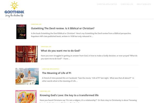 OnePress theme site design template sample