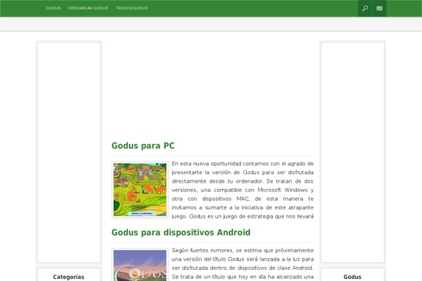 godus.es site used Spaze
