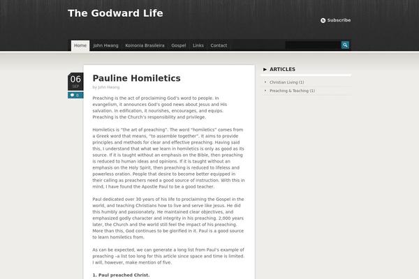 godwardlife.com site used Gwl