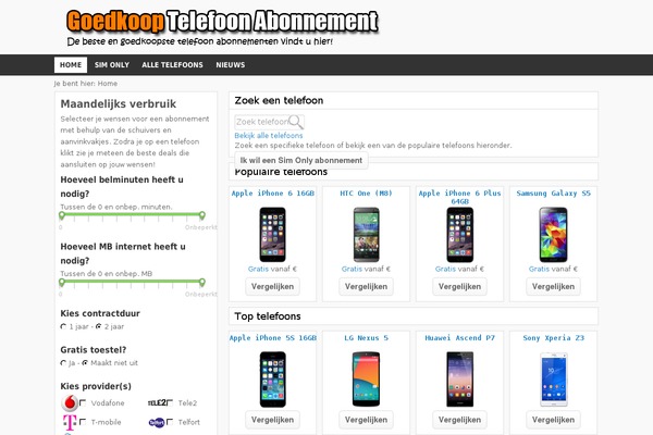 goedkoop-telefoon-abonnement.nl site used Fashstore