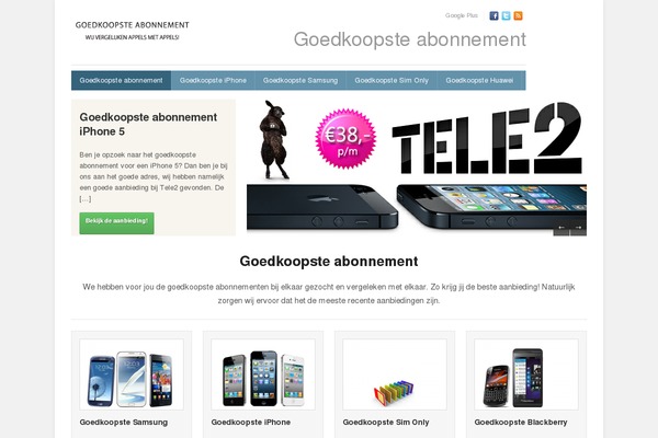 goedkoopsteabonnement.nl site used Discovery_full