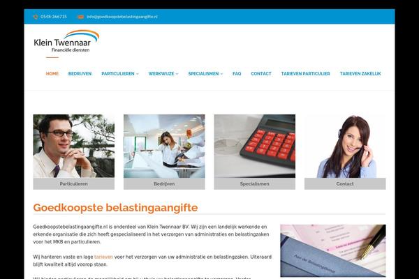 goedkoopstebelastingaangifte.nl site used Semona