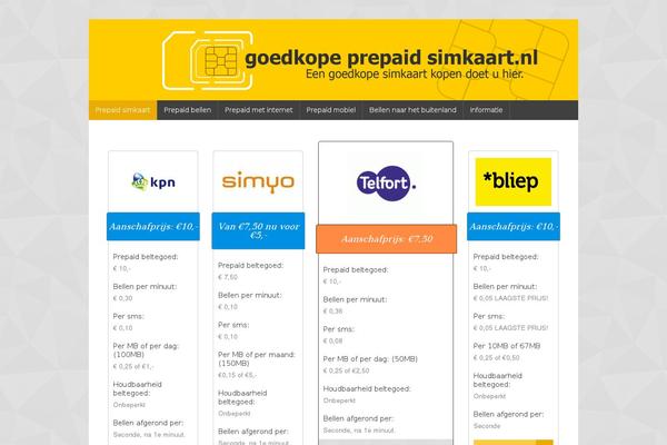 goedkopeprepaidsimkaart.nl site used Goedkopesimkaartkopen