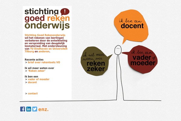 goedrekenonderwijs.nl site used Sgr