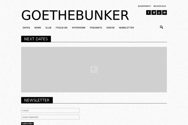 goethebunker.de site used Afternight