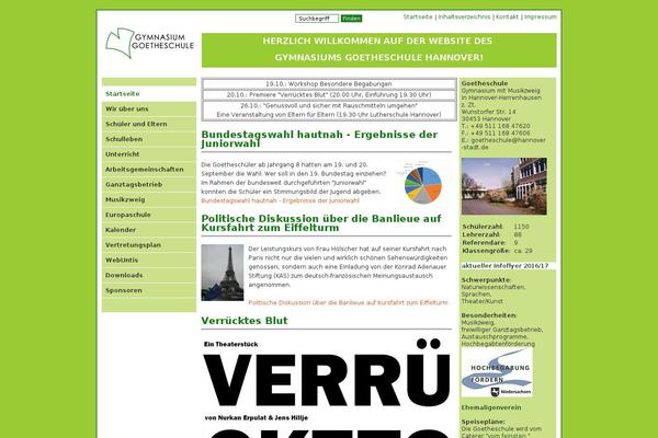 goetheschule.de site used Classic_certi_de