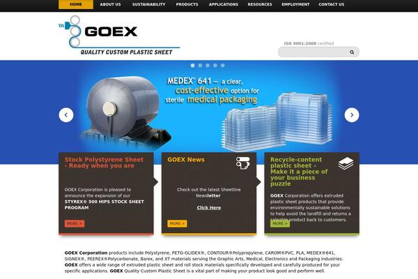 goex WordPress theme, websites list used goex theme goex theme websites examples