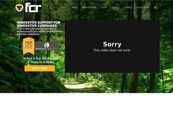Fcr theme site design template sample