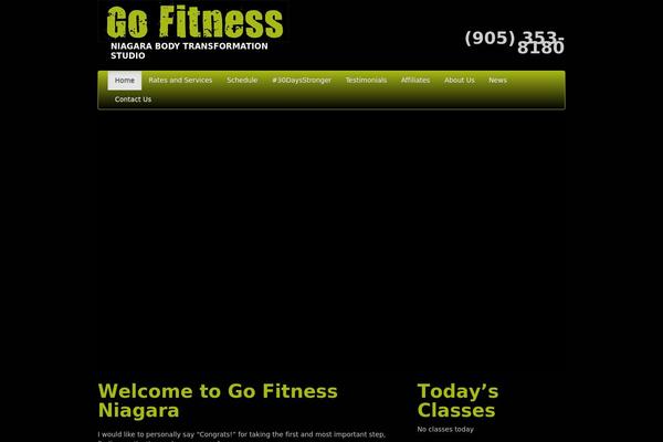 gofitnessniagara.ca site used Go-fitness