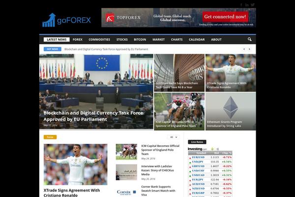 goforex.eu site used Newsmag Child