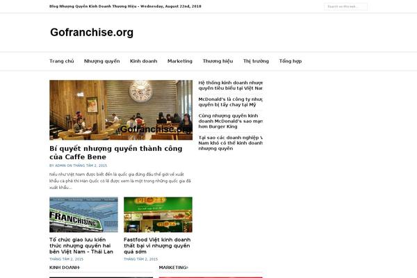 gofranchise.org site used Cassions