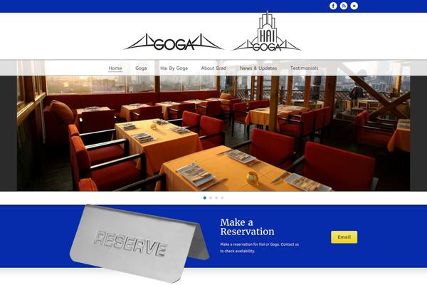gogarestaurants.com site used Delicieux-v1-06