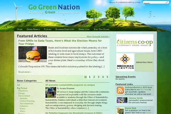 gogreennation.org site used Ggnation2