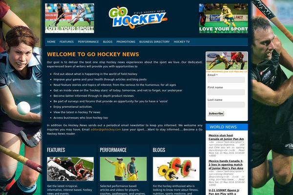 gohockey.com site used Hockey