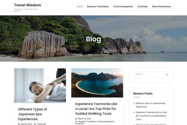 travel-gem theme websites examples