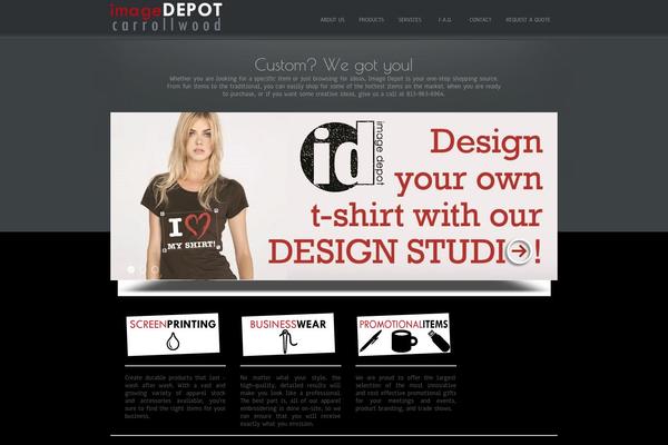 Simplify theme site design template sample