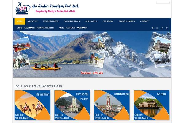 goindiaholidays.in site used Goindiaholidays