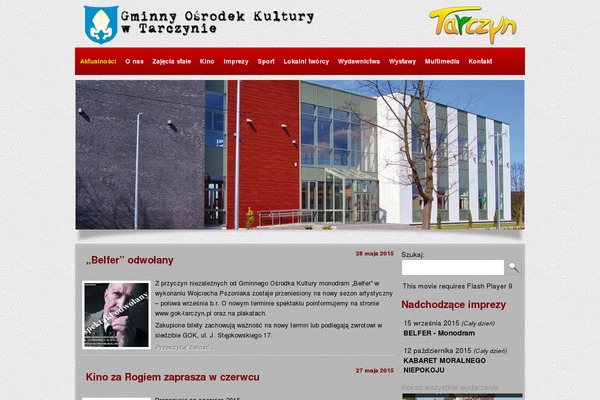 gok-tarczyn.pl site used Constructor