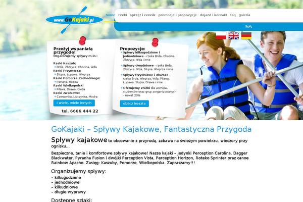 gokajaki.pl site used Cb-stringer