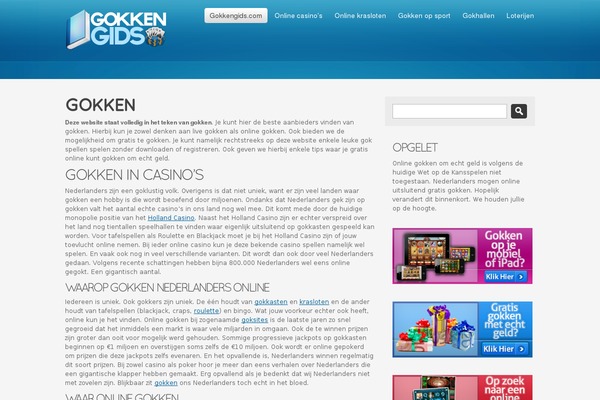 gokkengids.com site used Ambitious