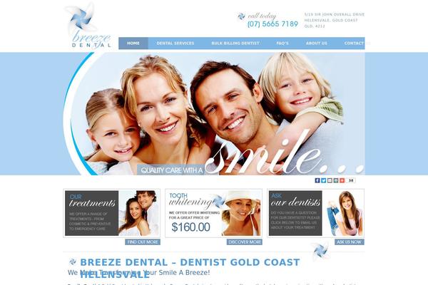 gold-coast-dentist.com.au site used Standard-theme