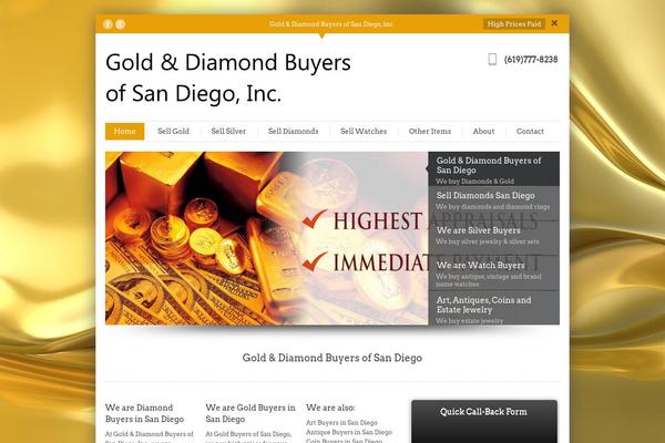goldanddiamondbuyerssandiego.com site used InfoWay