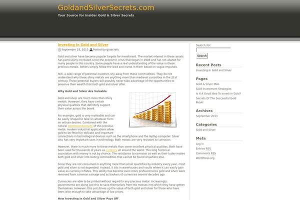Gray and gold theme site design template sample