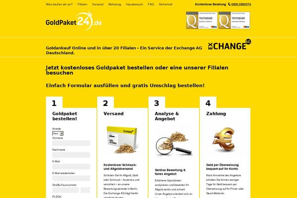 goldankauf-exchange.de site used Goldankauf24