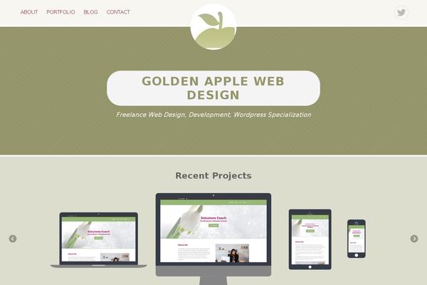 goldenapplewebdesign.com site used Gawd-2016