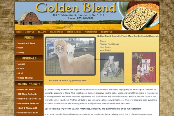 goldenblendfeeds.com site used Goldenblend1
