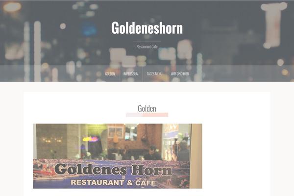 goldeneshorn.com site used Dynamic News Lite