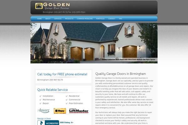 goldengaragedoor.com site used Business-success