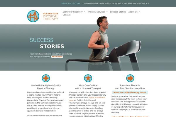 Site using Easy Testimonials plugin