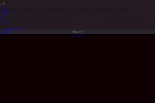 goldengatesrestaurant.com site used Kadence-child