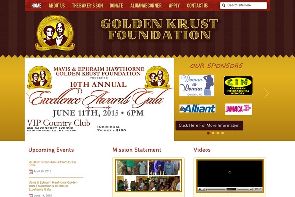 goldenkrustfoundation.org site used Goldenfoundation