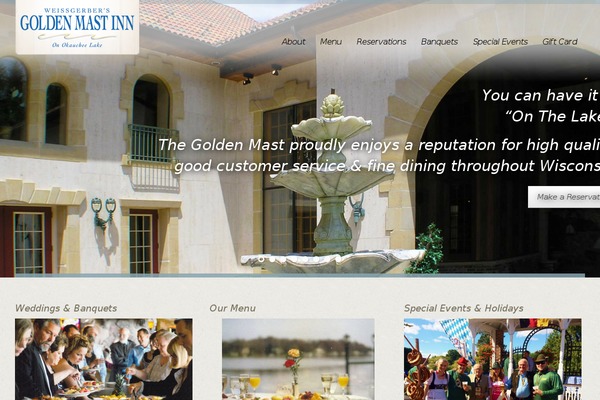 White Rock theme site design template sample