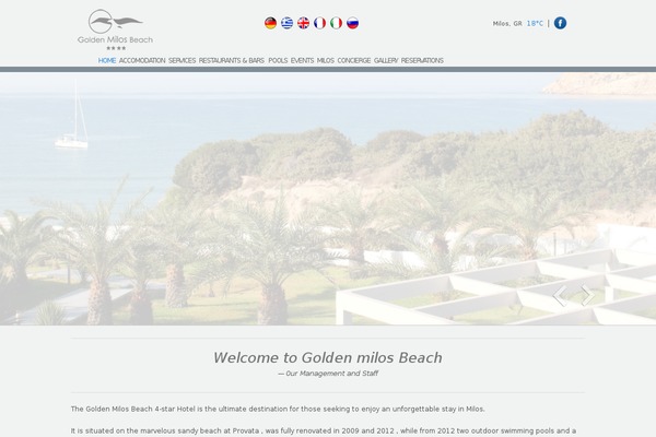 goldenmilosbeach.gr site used Data