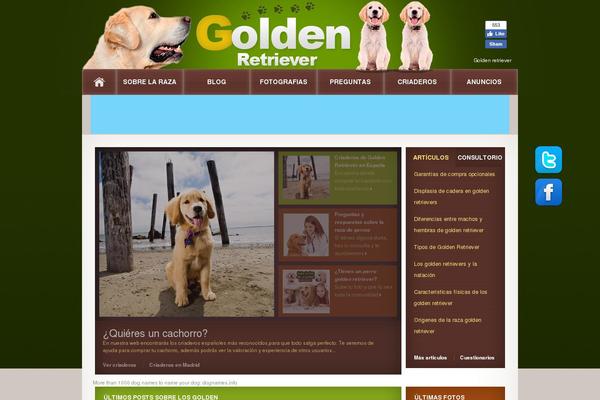 goldenretriever.biz site used Nuevo