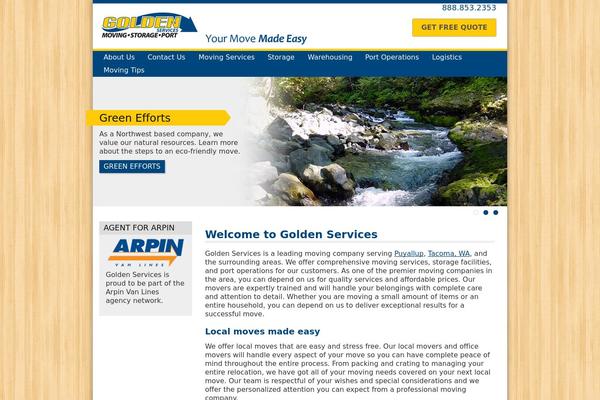 goldenservicesllc.com site used Golden