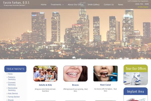 Avada theme site design template sample