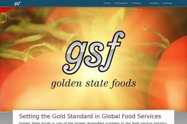Gsf theme site design template sample