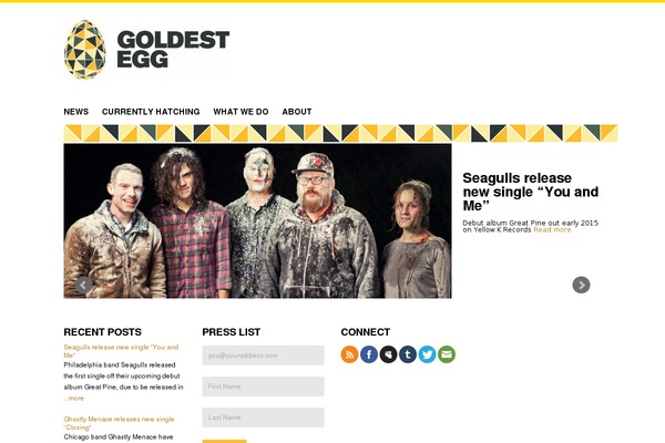 goldestegg.com site used Clarity