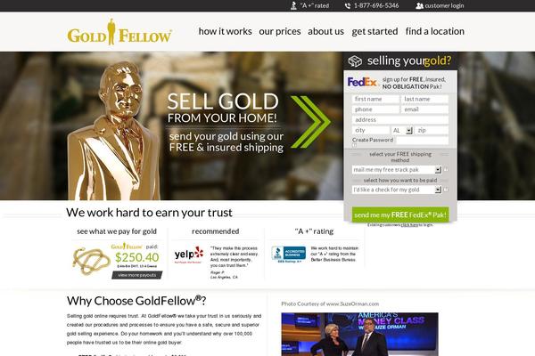 goldfellow.com site used Gfellow