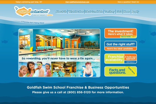 goldfishfranchise.com site used Goldfish