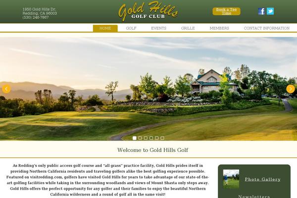 goldhillsgolf.com site used Goldhillsv3