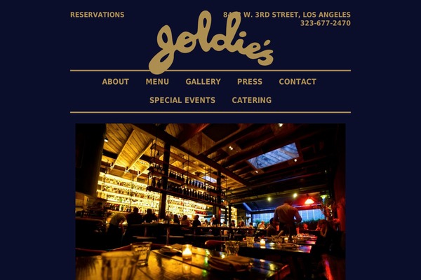 goldiesla.com site used Solofolio