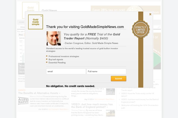goldmadesimplenews.com site used Gold