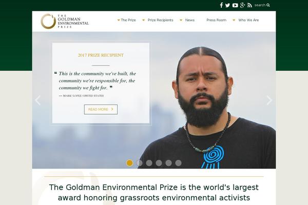 goldman theme websites examples