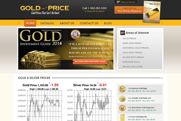 goldprice.net site used Goldprice